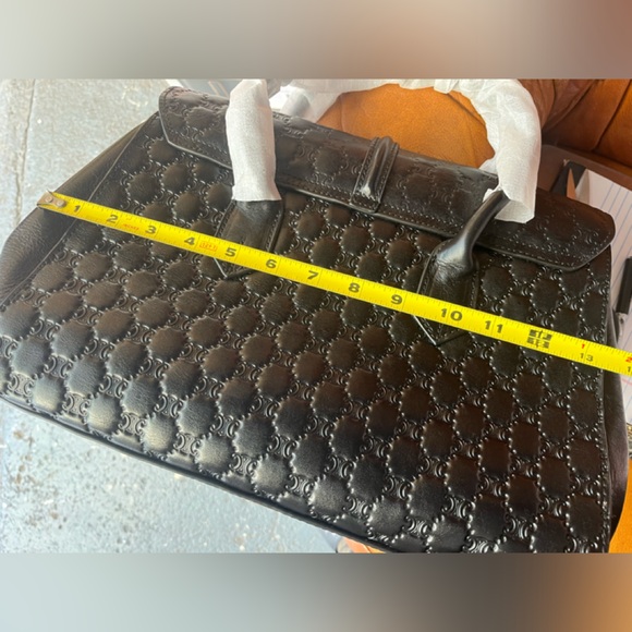 Black Quilted Leather Handbag - Picture 11 of 11